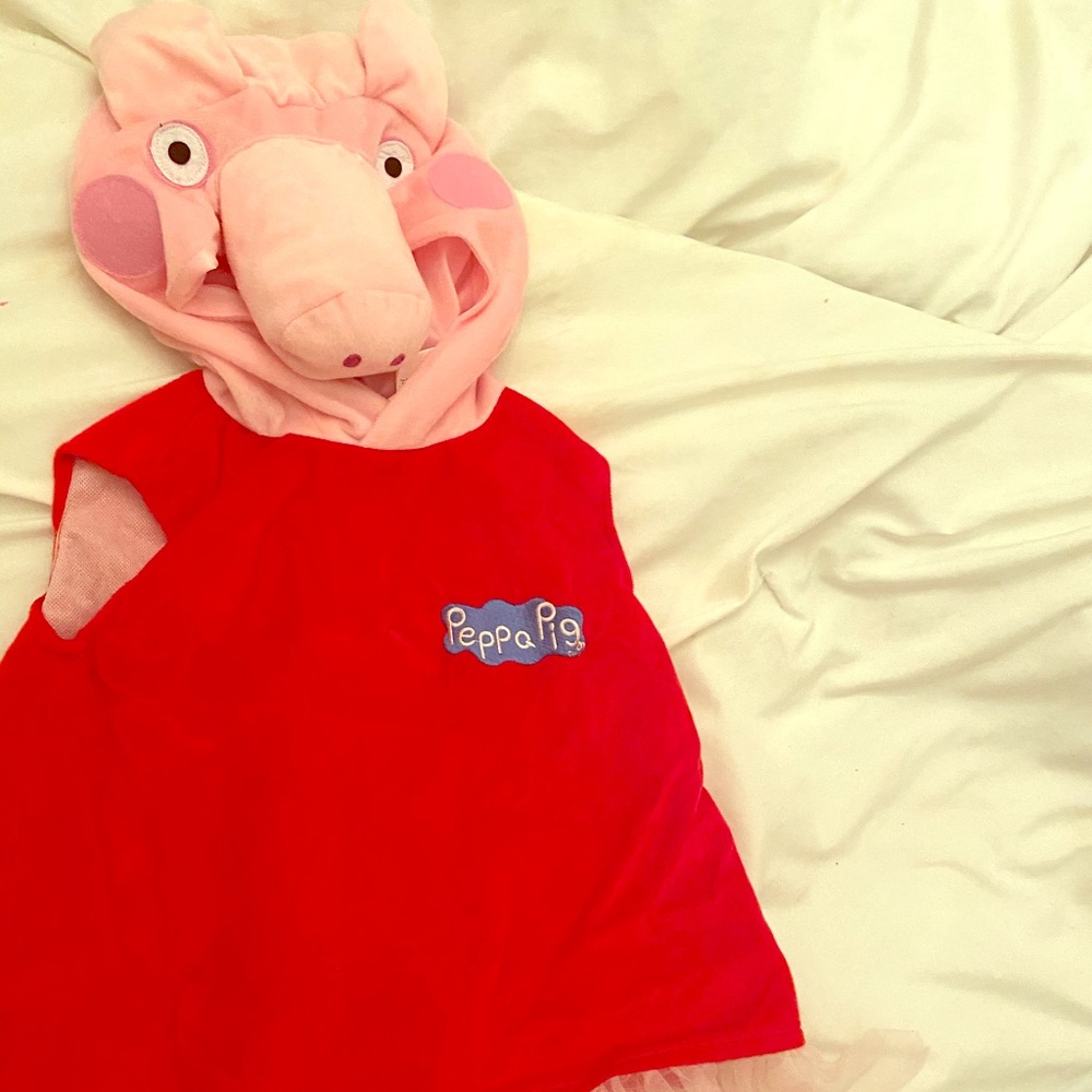 Peppa pig girls dress costume